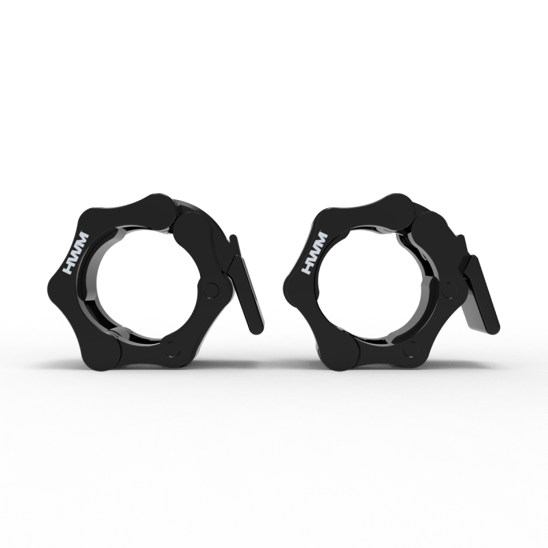 Collarines Olímpicos de Pvc 50mm Negro (Par)