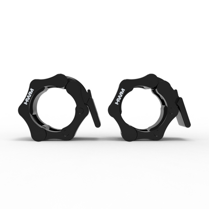 Collarines Olímpicos de Pvc 50mm Negro (Par)