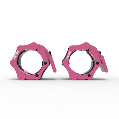 Par Collarines Olímpicos de PVC 50mm Rosado