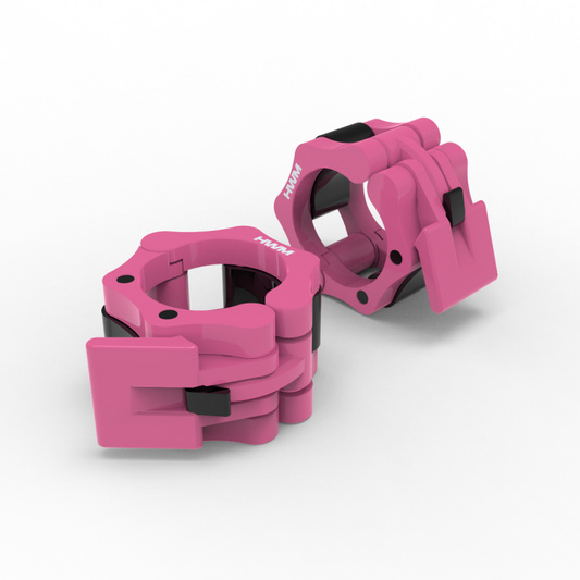 Par Collarines Olímpicos de PVC 50mm Rosado