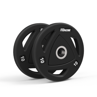 Discos Olímpicos Grip Rubber 10kg (Par)