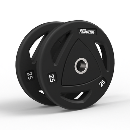 Discos Olímpicos Grip Rubber 25kg (Par)