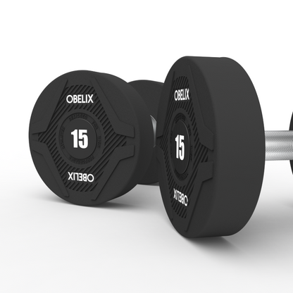 Par Mancuernas Pu 15kg | Obelix