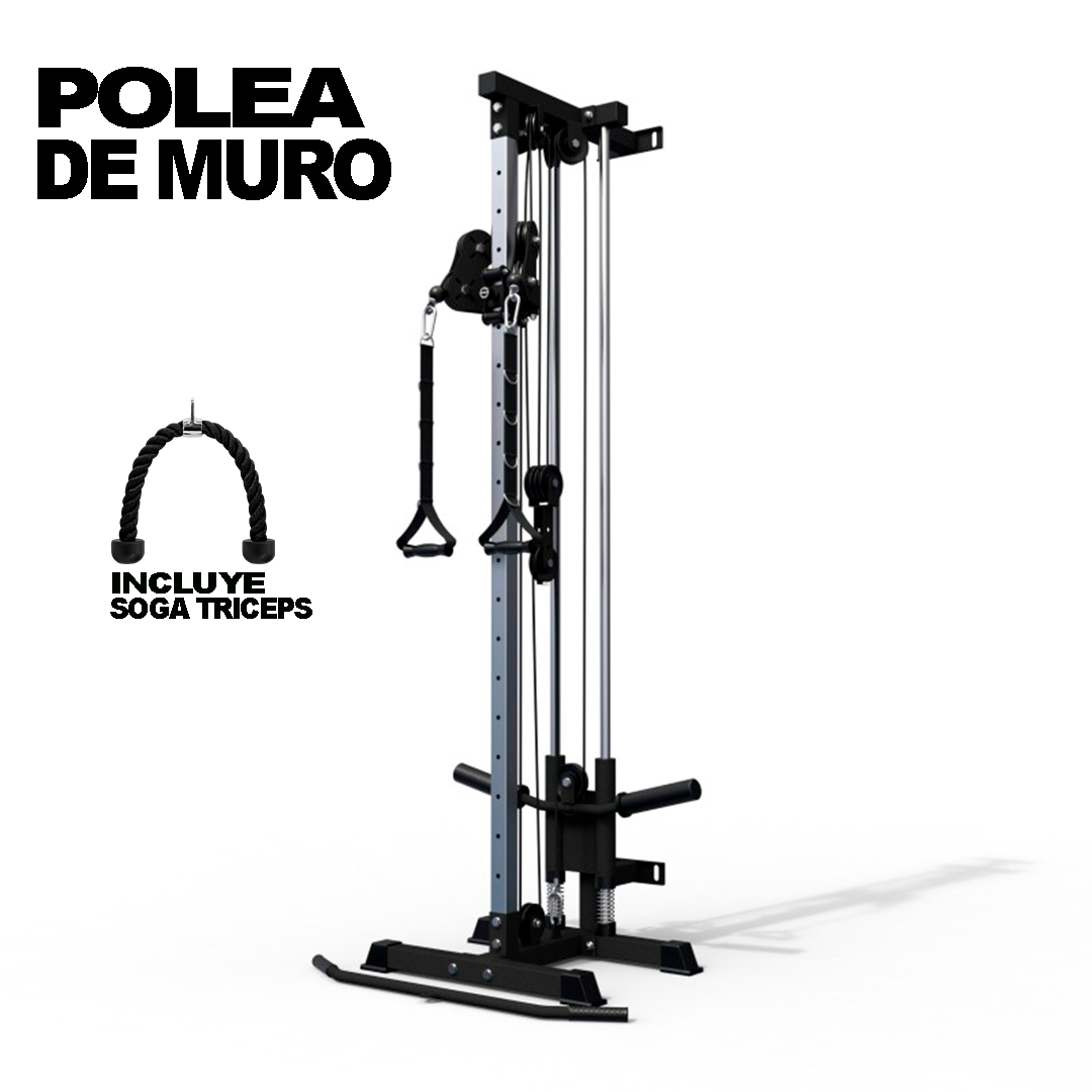 Polea de Muro Regulable + Accesorios