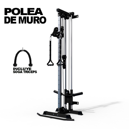Polea de Muro Regulable + Accesorios