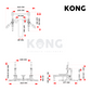 Powerlifting Combo Rack Heavy Duty | KONG