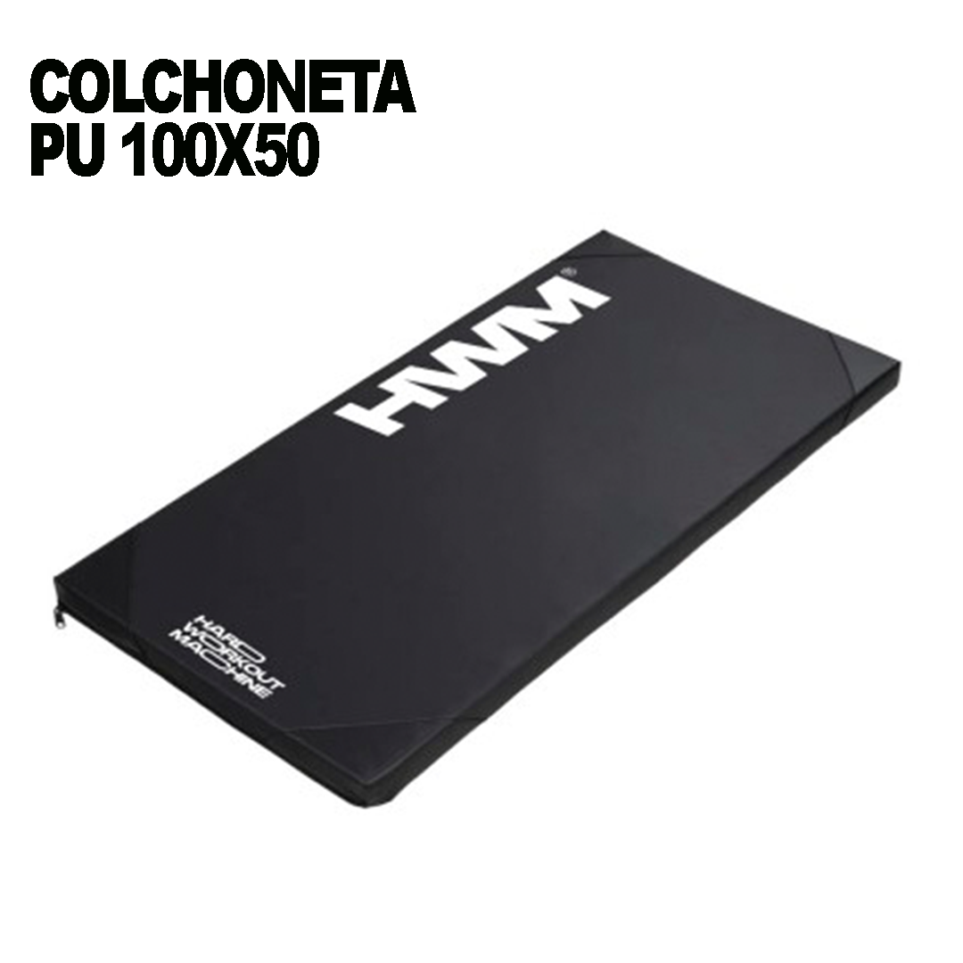 Colchoneta Pu Negro 100x50x5cm| HWM