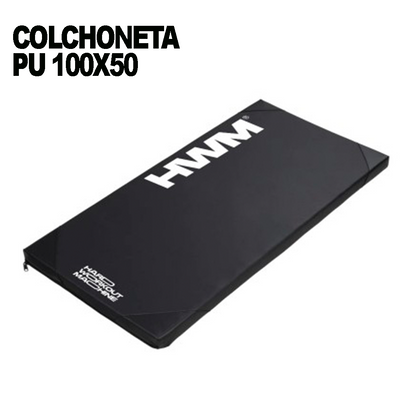 Colchoneta Pu Negro 100x50x5cm| HWM