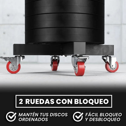 Rack para Discos Vertical con Ruedas | HWM