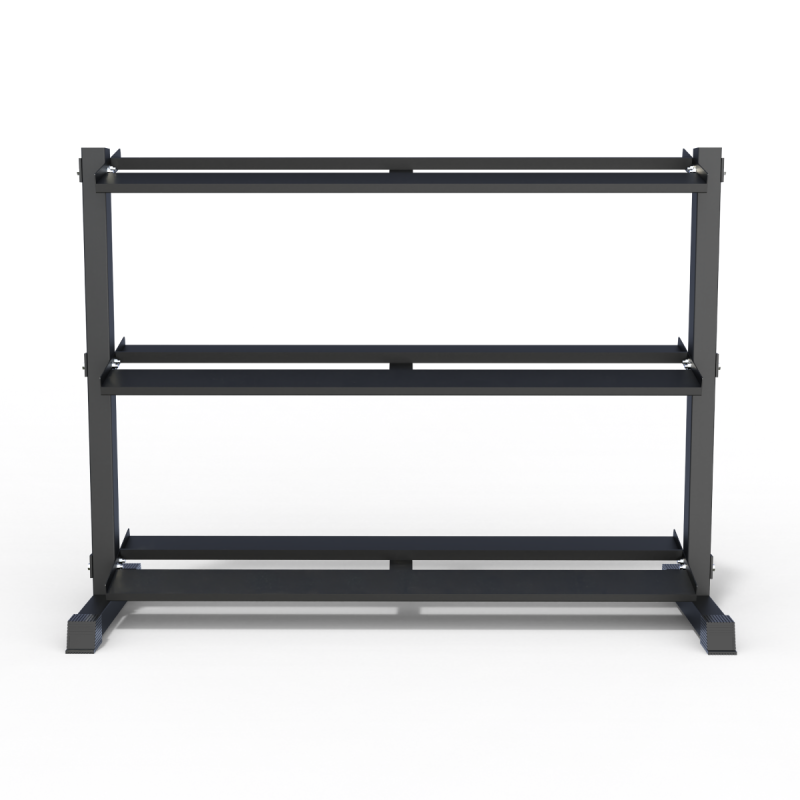 Rack para Mancuernas 3 Niveles Horizontal | HWM