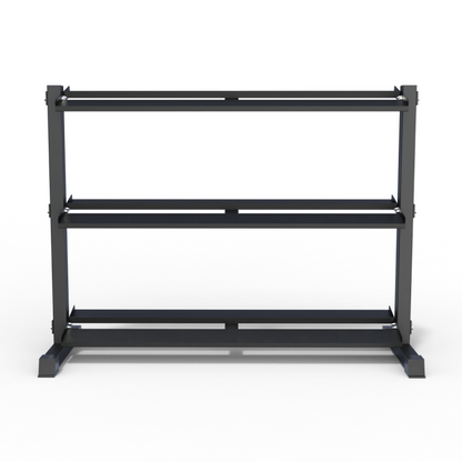 Rack para Mancuernas 3 Niveles Horizontal | HWM
