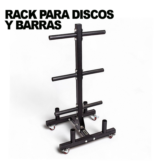 Rack Para Discos Y Barras