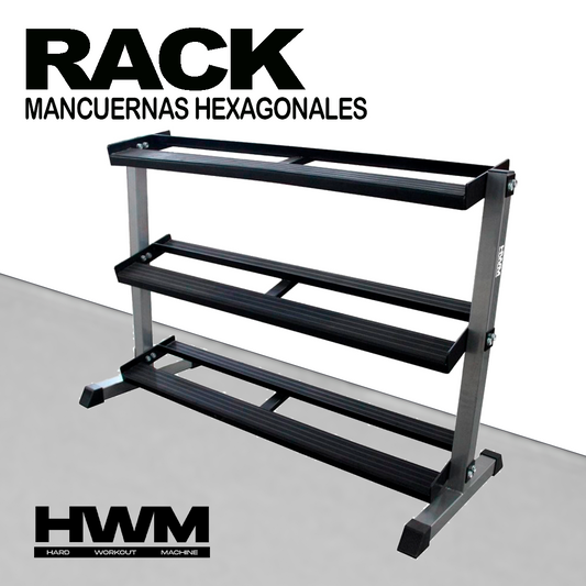 Rack Para Mancuernas Hexagonales HWM