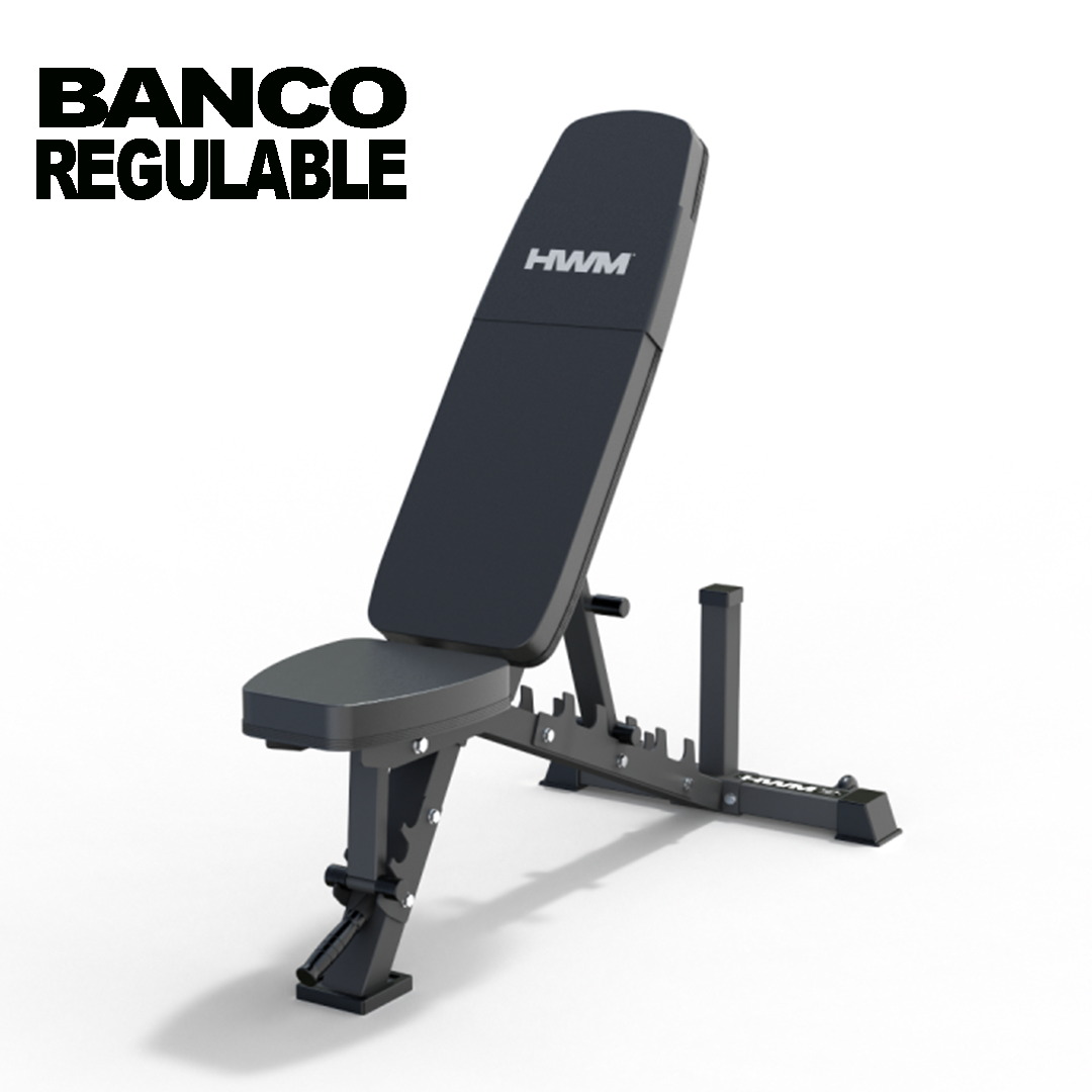 Banco Regulable Black