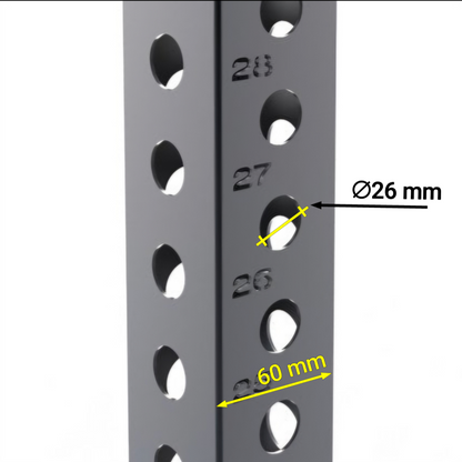 Par Spotter Arms Para Racks 60x60