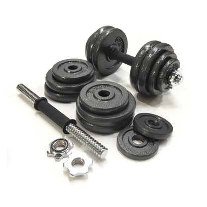 Set Mancuernas 30kg+ Maleta