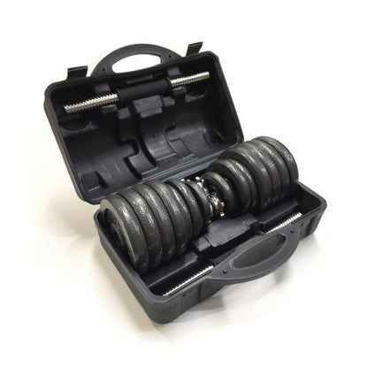 Set Mancuernas 30kg+ Maleta