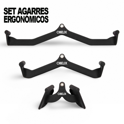 Set de 3 Agarres Ergonómicos - Accesorio Polea