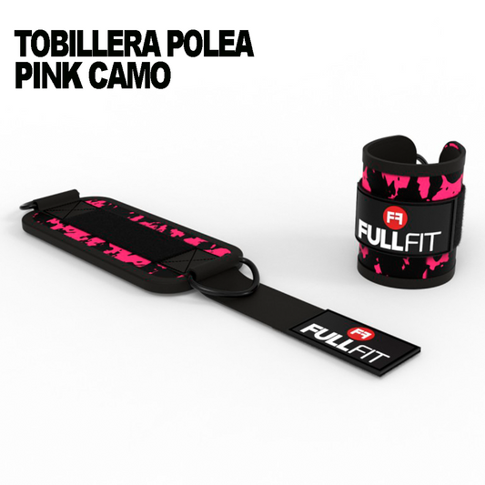 Tobillera Polea Pink Piton (Par)