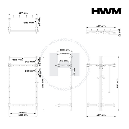 Wall Rack Plegable