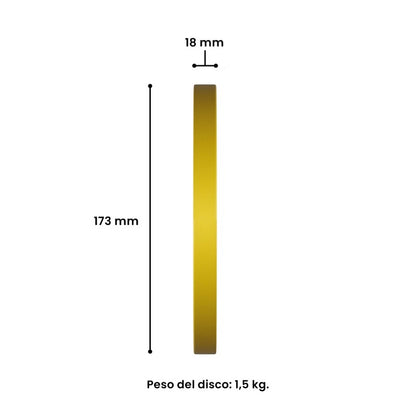 Pack 15kg Discos  Fraccionales | HWM